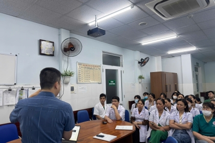 Công Ty TNHH AVH tổ chức buổi giới thiệu, hướng dẫn về bơm truyền dịch giảm đau cho các y bác sĩ tại Khoa Gây Mê - Hồi Sức Bệnh viện Đa khoa Khu vực Quảng Nam